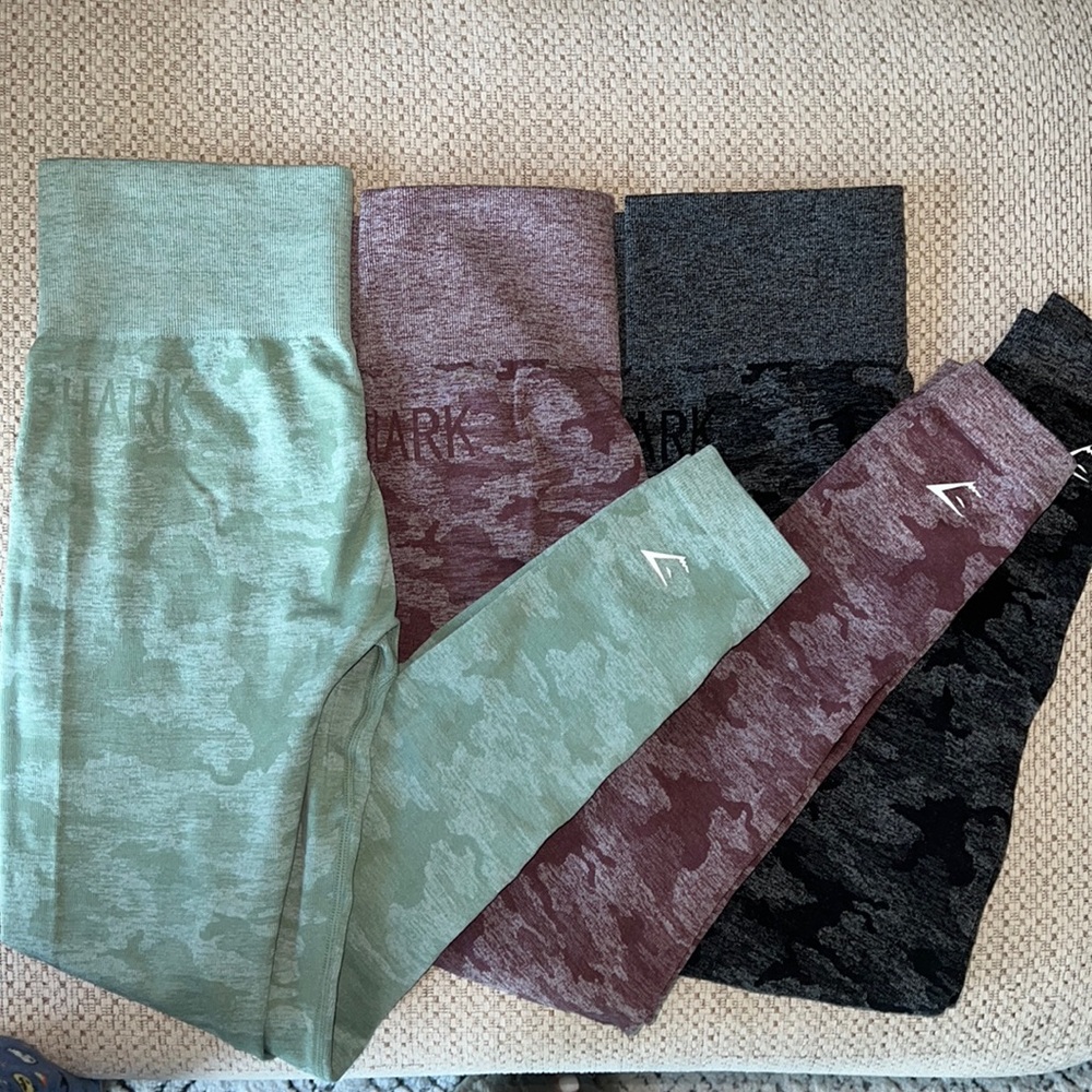 Gymshark Camo Seamless Bundle